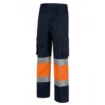 Pantalone Combinato Alta Visibilità - Workteam 